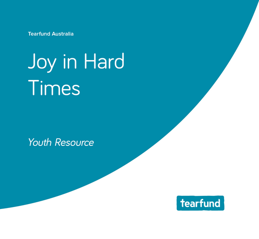Tearfund resource joy in hard times